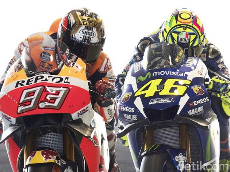 Clash of The Titans: Rivalitas Panas Valentino Rossi-Marc Marquez