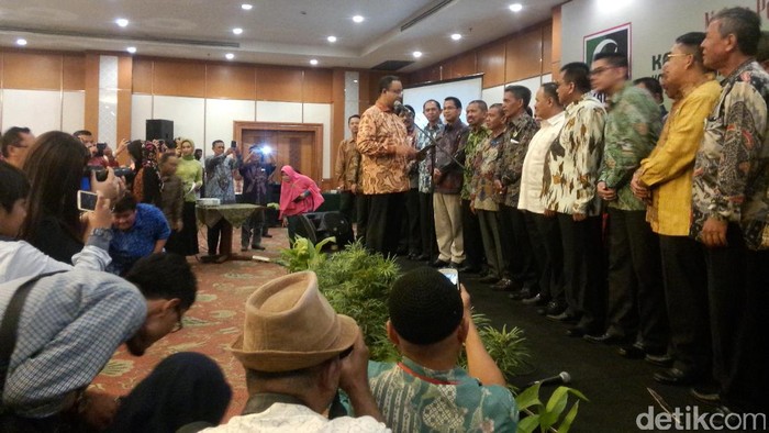Anies Lantik Pengurus KAHMI Jakarta, Sylviana Murni Tidak Hadir
