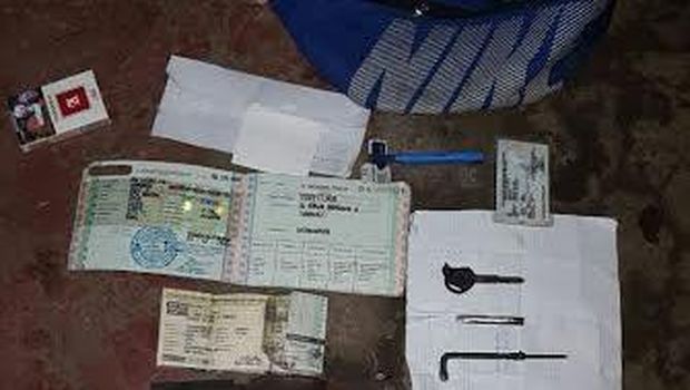 Barang bukti yang diamankan polisi.