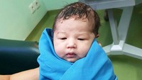 Ini putri pertama Yasmine dan Abi yang lahir pada 21 Oktober lalu. Pool: Dok. Pribadi.