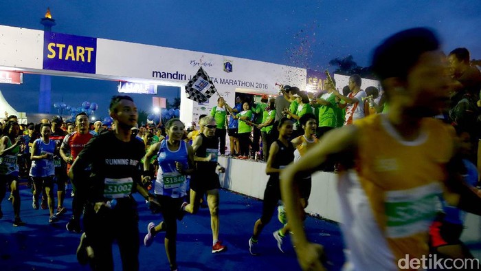 Panitia: Jakarta Marathon Ada Peningkatan Tapi Juga Penurunan