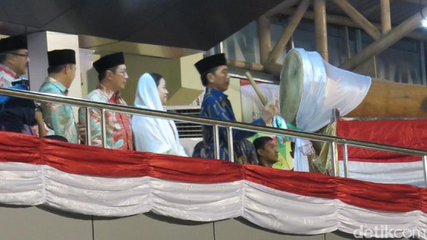 Buka Pospenas ke-7, Presiden Jokowi: Api Jihad Tidak Boleh Padam