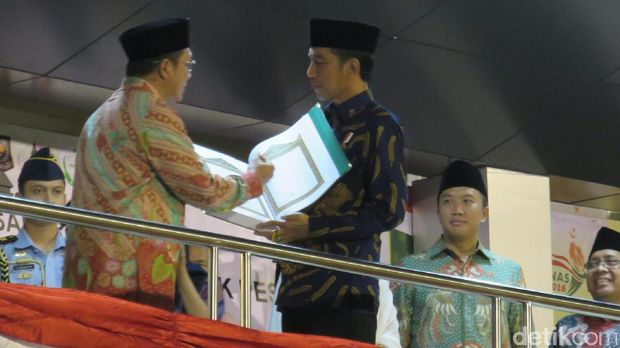 Buka Pospenas ke-7, Presiden Jokowi: Api Jihad Tidak Boleh Padam