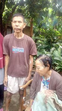 Warga Korban ledakan PHD Pondok Melati Bekasi (Foto: Istimewa)