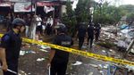 Gerai PHD yang Meledak Dijaga Polisi