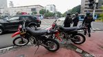Brimob Siaga di Perempatan Sarinah