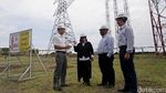 Uji Kelayakan Tower Transmisi 500 KV di Cilegon