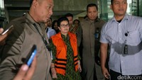 Dia akan ditahan di rumah tahanan (Rutan) Pondok Bambu, Jakarta Timur.