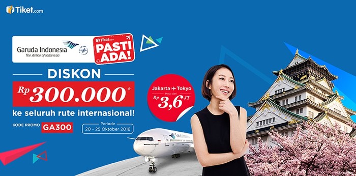 Garuda Indonesia Selalu Sedia Tiket Penerbangan Internasional & Diskon Menarik di Sini