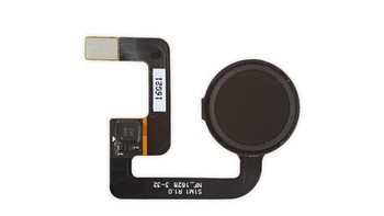 Inilah komponen sensor sidik jari. Foto: iFixit