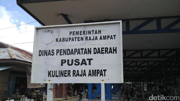 Pusat Kuliner Raja Ampat (Wahyu/detikTravel)