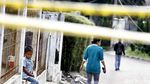 Jalan Perumahan Oma Rengency Tertutup Puing PHD Pondok Melati