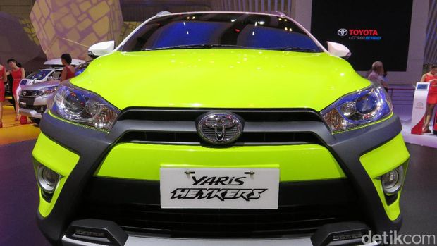 Lampu DRL di Yaris Heykers