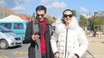 Keakraban Manoj Punjabi dan Raline Shah di Szentendre