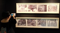 Kompetisi seni lukis tahunan ini sudah berlangsung yang keenam kalinya di Indonesia