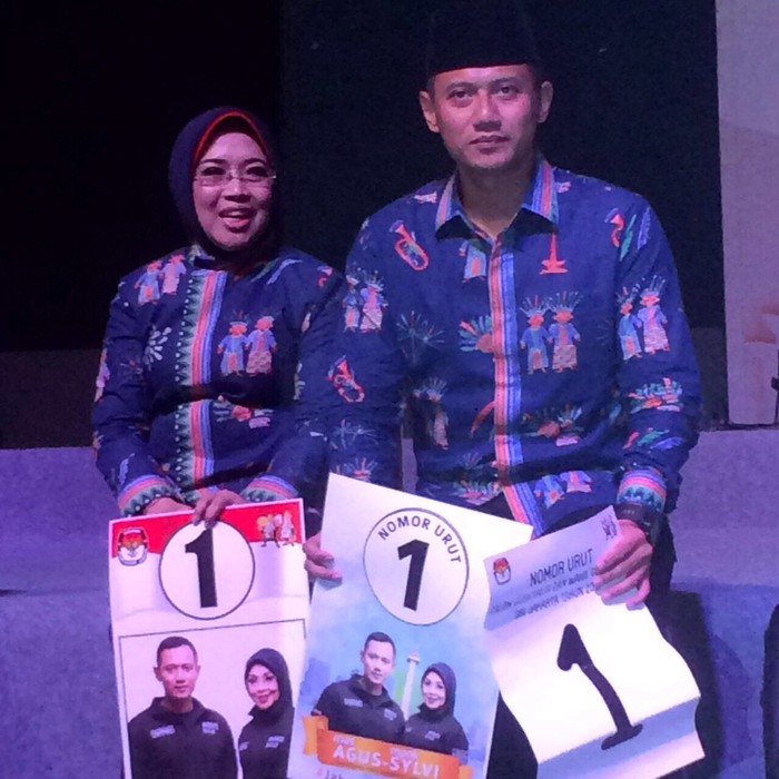 Tim Agus-Sylvi akan Kerja Keras Melawan Mitos Nomor Urut 1 Selalu Kalah
