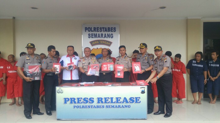 Dalam 100 Hari, 88 Tersangka Kasus Narkoba Ditangkap di Semarang