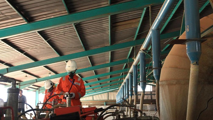 industri genteng di Majalengka pakai gas yang dipasok PGN