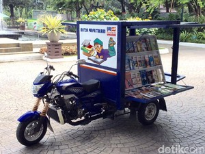 Tingkatkan Minat Baca, 10 Perpustakaan Motor Siap Blusukan di Jakarta