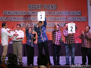 Dapat Nomor Urut 3, Anies-Sandi: Kita Tetap Salam Bersama