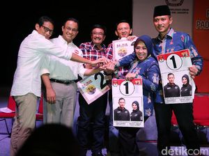 Gaya Cagub DKI Tanggapi Hasil Survei Kompas: Ingin Lompat hingga Telolet
