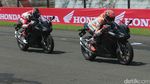 Marquez Geber Honda CBR250RR di Sentul