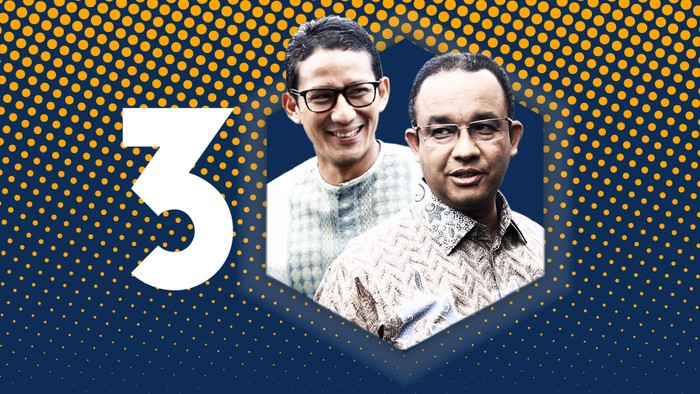 Anies ke Pendukung: Nomor Urut Tiga Akan Menjadi Nomor Satu di DKI