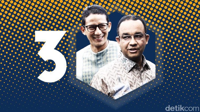 Usai Pengundian Nomor, Anies-Sandi Paparkan Strategi Kampanye