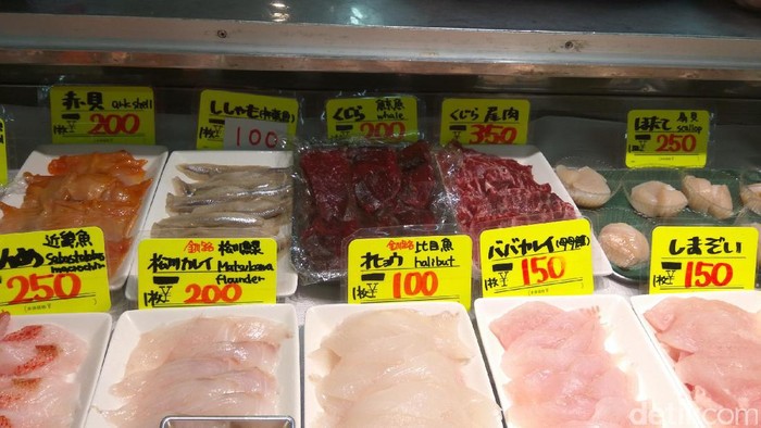 Berburu Sashimi & Daging Paus Sperma di Pasar Washo, Hokkaido