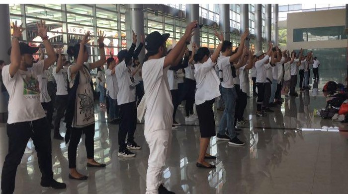 Flashmob Hingga Marawis Siap Sambut Ahok-Djarot di JIEXPO