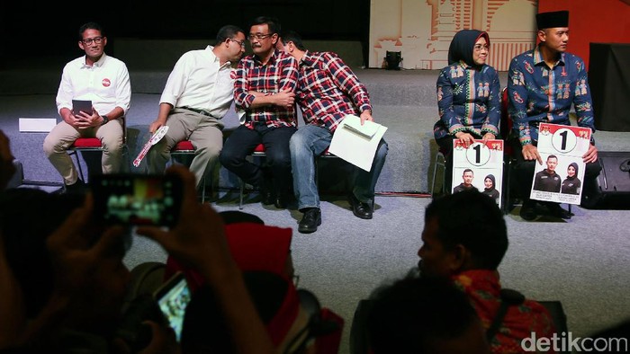 Ngobrol Serius Bareng Ahok dan Anies, Djarot: Kami dari Dulu Akrab