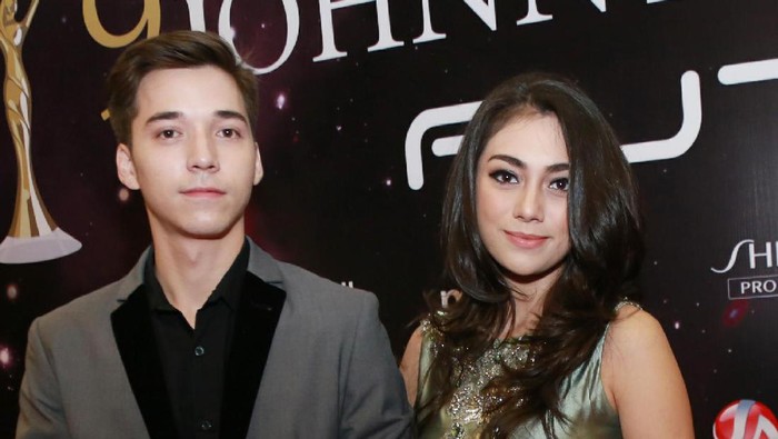 Stefan William dan Celine Evangelista saat ditemui di kawasan Senayan