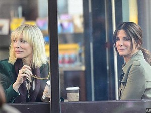 Intip Cate Blanchett dan Sandra Bullock Syuting Oceans Eight