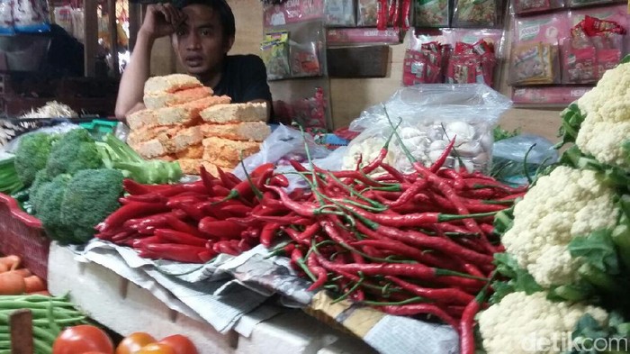 Pedagangan di Pasar Tebet