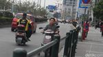 Aksi Nekat Sejumlah Pengendara di China