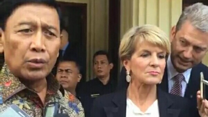 Wiranto Bertemu Julie Bishop, Bahas Kerja Sama Intelijen RI-Australia