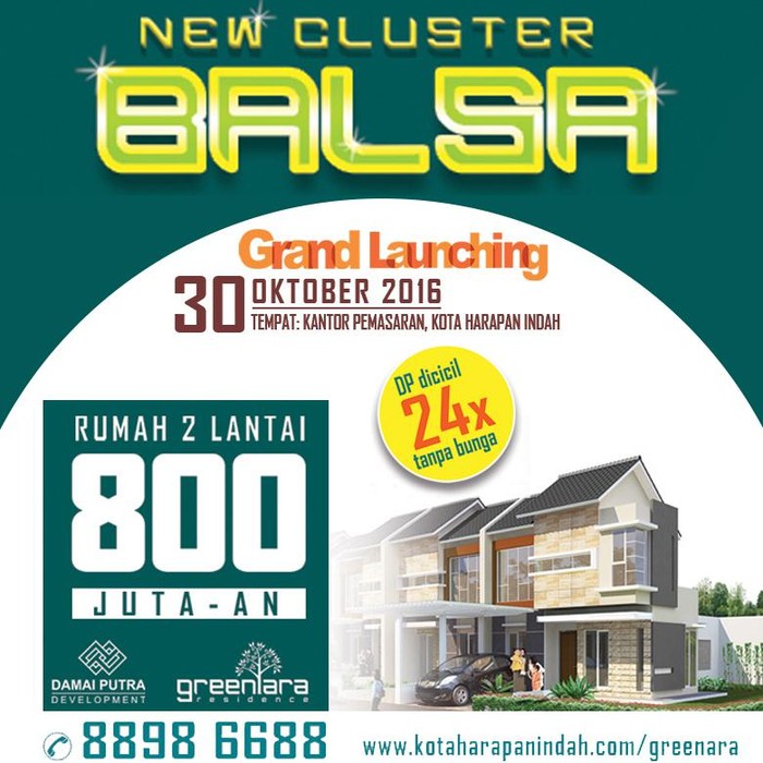 Gebrak Pasar Properti, Kota Harapan Indah Optimis Sold Out Lagi