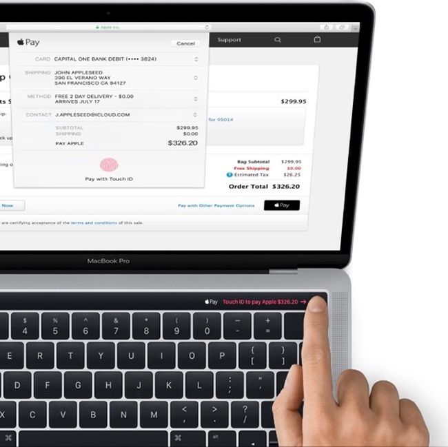 Begini Tampilan OLED Touch Panel di MacBook