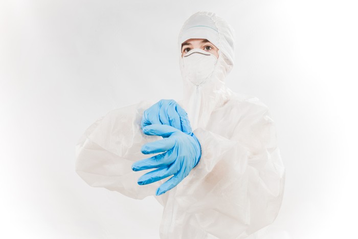 ilustrasi hazmat suit ilustrasi hazmat suit