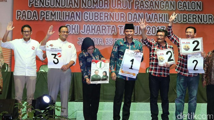 KPU DKI Gelar Debat Pertama Cagub-Cawagub di Hotel Borobudur