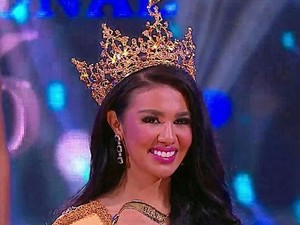 Ariska Putri dari Indonesia Menang Kontes Miss Grand International 2016