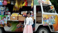Kostum tradisional dari Korea juga ada. Foto pakai kostum seperti ini tentunya menghadirkan keseruan tersendiri (Ari Saputra/detikTravel)