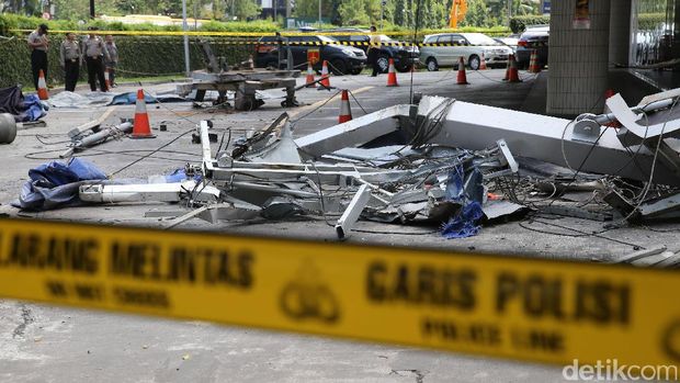 Gondola yang Jatuh di Intiland Tower Sudah 5 Tahun Tidak Dioperasikan