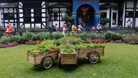 Tak perlu jauh ke luar negeri, Farm House lembang punya nuansa pedesaan Eropa yang menarik. Seluas dua hektar, destinasi ini juga punya area petting zoo dan aneka spot instagramable (Ari Saputra/detikTravel)