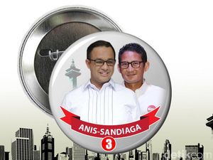 Tim Anies-Sandi Serahkan Laporan Awal Dana Kampanye, Saldo Rp 58 Juta