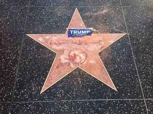 Bintang Hollywood Walk of Fame Milik Donald Trump Dirusak