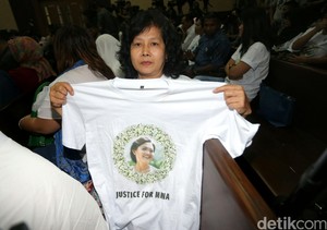 Vonis Jessica Dibacakan, Keluarga Mirna Absen di Ruang Sidang