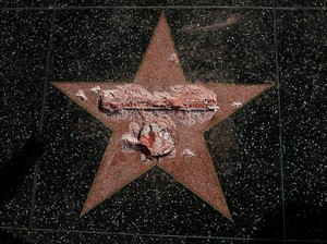 Keluarganya Korban Kekerasan Seks, Pria Ini Merusak Bintang Donald Trump