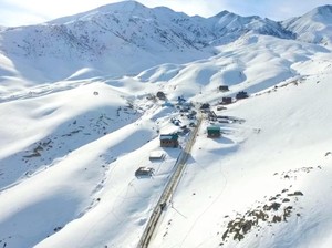 Bukan Swiss, Ini Resor Ski di Kyrgyzstan