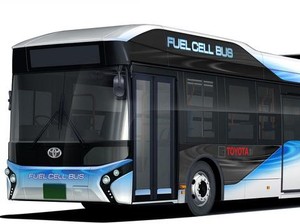 Toyota Kenalkan Bus Bertenaga Hidrogennya